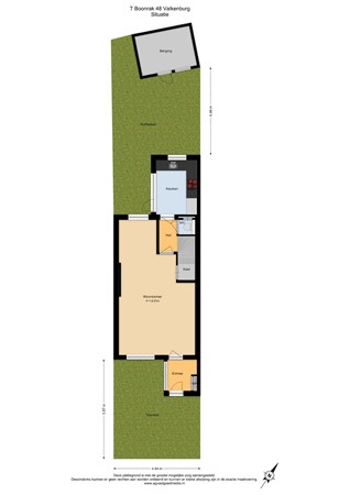 Floorplan - 't Boonrak 48, 2235 EG Valkenburg